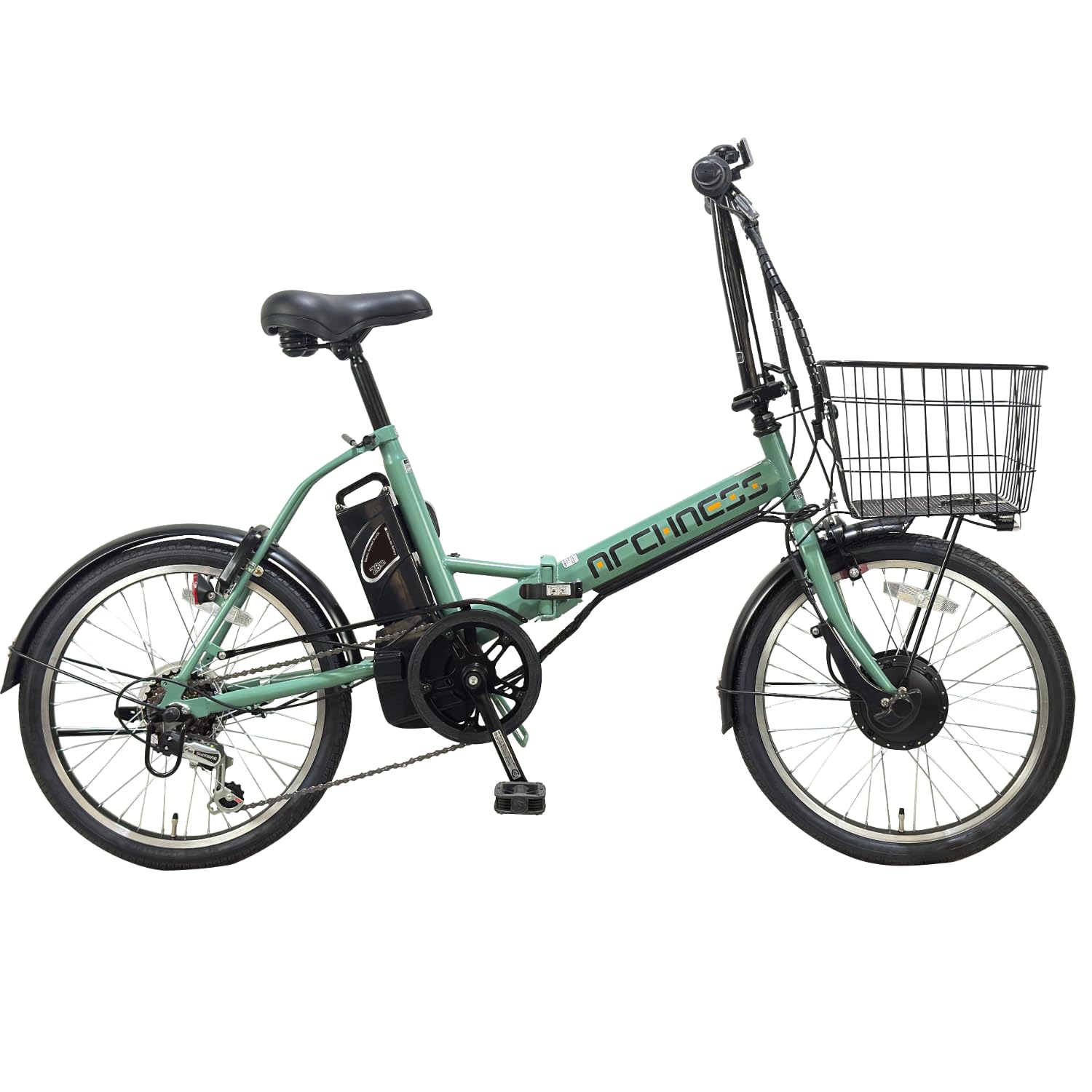 ［引取り希望］ARCHNESS 折りたたみ自転車 ブラック 美品 20インチ 折りたたみ自転車 折り畳み ブラック 黒 ARCHNESS